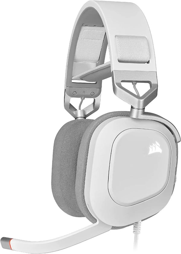 Corsair HS80 RGB USB Gaming Headset White - Anigma